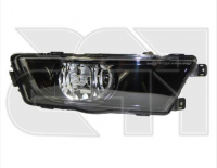 Фара протитуманна права H8 чорна Skoda Octavia A7