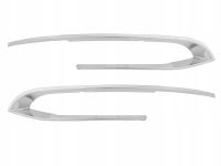 Накладка решітки зліва (хром) BMW 5 F10 (БМВ 5 Ф10) 2014-2017