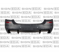 Бампер задній  BMW 5 F10 (БМВ 5 Ф10) M5 style 2010-2017