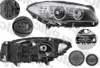 Фара права BMW 5 F10 / F11 до 2013 (адаптивний біксенон)