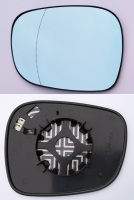 Вкладиш (скло, дзеркальний елемент) дзеркала лівого голубой BMW X1 E84 / X3 F25 (БМВ Х1 Е84 / Х3 Ф25) 