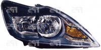 Фара права H1+H7 (з електрокорректором) чорний відбивач