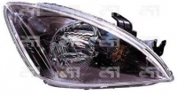 Фара права Н4 мех. (чорна) Mitsubishi Lancer IX 2004-2008