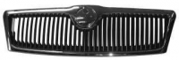 Решітка в капоте (хром/чорна, комплект)
