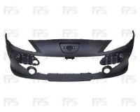 Бампер передній (з отворами противотуманок)