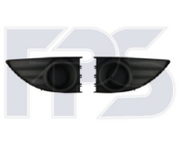 Решітка в бампер ліва без отвору противотуманки