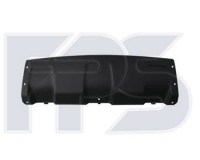 Накладка бампера передня нижня чорна (защита) Накладка бампера передня нижня чорна (защита)