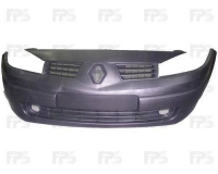 Бампер передній (з отворами противотуманок) комплект с решетками