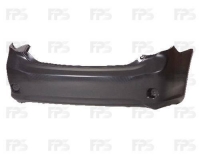 Бампер задній (з отворами під круглі катафоти)