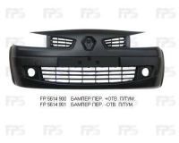 Бампер передній (з отворами противотуманок) комплект FP 5614 901
