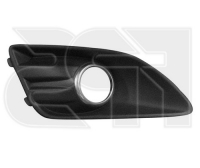 Решітка в бампері, права, з отворами, с хром окуляром Ford C-Max Hybrid (Форд Ц-Макс гибрид) USA 2013-2017