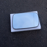 Вкладиш (скло, дзеркальний елемент) дзеркала правого BMW e46 (купе)  / e65 / e66 хром