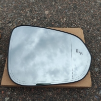 Lexus RX (Лексус RX) 2014- (індикатор мертвої зони) скло дзеркала (вкладиш, дзеркальний елемент) правий