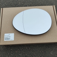 Mini One/Cooper/Clubman/Coupe/Roadster/Cabrio (R56/57/58/59) 2007-2015 скло дзеркала (вкладиш, дзеркальний елемент) левый