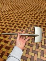 Накладка решітки в бампері права BMW X5 F15 (БМВ Х5 Ф15) 2013-2019 51117303114