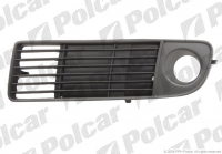 Решітка в бампер ліва з отвором під туманку Ауді А6 С5 (Audi A6 C5) 1997-2000