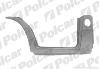 Порог під передню ліву дверь с аркой та стойкой Ford Transit (Форд Транзит) 1992-2000