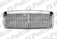 Решітка (комплект) хром с чорним Mercedes 190 W201