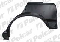 Арка задня ліва Opel Corsa A (Опель Корса А) 1983-1990 (5-ти  дверний)