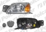 Фара ліва Ford Fiesta / Courier 1999-2001 (ручна регуліровка)