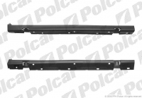 Накладка порога лівого Opel Corsa C (Опель Корса С) 2000-2007 Накладка порога лівого Opel Corsa C (Опель Корса С) 2000-2007