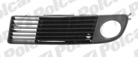 Решітка в бампер ліва з отвором під туманку Ауді А6 С5 (Audi A6 C5) 2000-2001