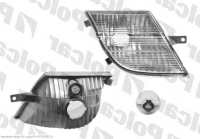 Покажчик повороту правий 2005-2008 білий (вузький, внутрі решітки) Nissan Micra K12