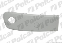 Накладка бампера права з отвором противотуманки Mitsubishi Colt 2004-2010