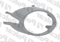 Решітка в бампер права (рамка противотуманки) Audi A4 B7