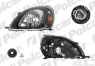 Фара ліва Toyota Yaris 1999-2002 чорна