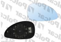 Вкладиш дзеркала (синє скло, дзеркальний елемент) правий Citroen C4 (Сітроен C4) 2004 - 2011