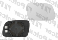 Вкладиш (скло, дзеркальний елемент) дзеркала правий Peugeot 307 (Пежо 307) 2001-2007 