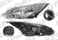 Фара ліва Ford Focus 2011- (хром)