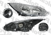 Фара права Ford Focus 2011- (хром)