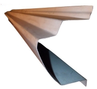 Ремчастина порога лівого Пежо 407 (Peugeot 407) 2004-2010