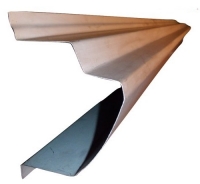 Ремчастина порога правого Пежо 407 (Peugeot 407) 2004-2010