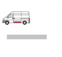 Обшивка боковой двері Jumper / Ducato / Boxer (коротка база)
