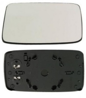Скло дзеркала (дзеркальний елемент, вкладиш з підігрівом) лівий VW Golf 3 / Vento / Seat Ibiza / Cordoba