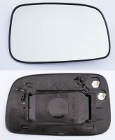 Скло дзеркала (вкладиш, дзеркальний елемент) правий Toyota Avensis T25 (Тойота Авенсіс Т25) 2003-2006