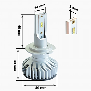розміри ламп h7 led