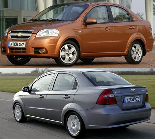 Chevrolet Aveo T250