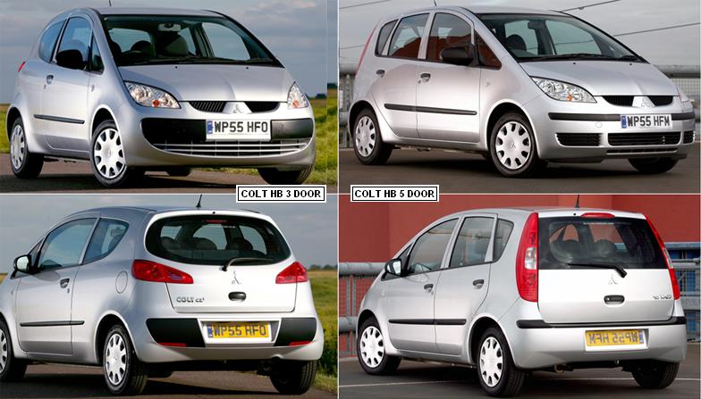 Mitsubishi Colt 2004-2009