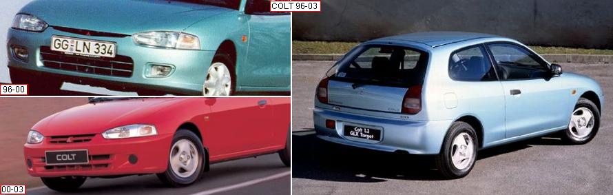 Mitsubishi Colt 1996-2003