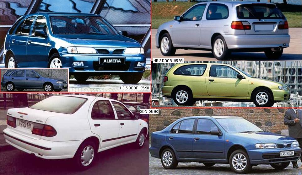 Nissan Almera 1995-1999