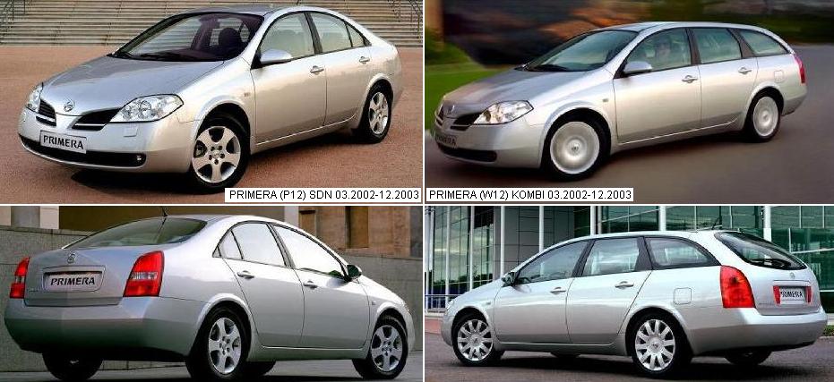 Nissan Primera 2002-2008
