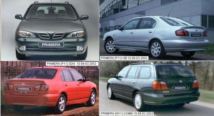 Nissan Primera 1999-2002