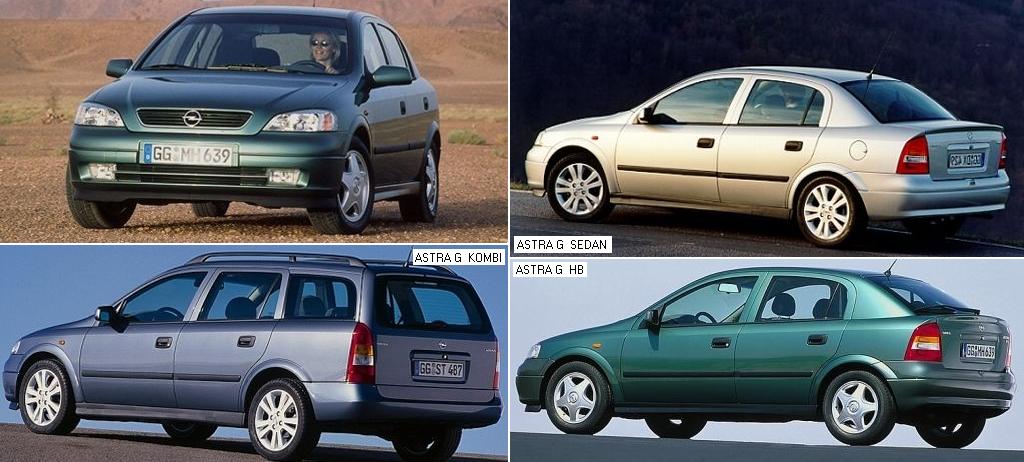 Opel Astra G 1998-2009