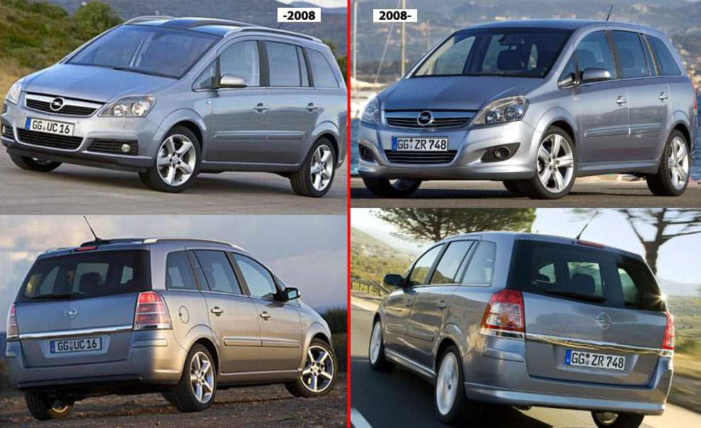 Opel Zafira 2005-
