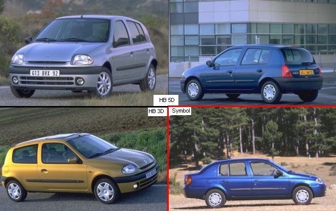 Renult Clio 1998-2000