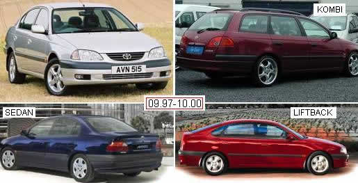 Toyota Avensis 1997-2000